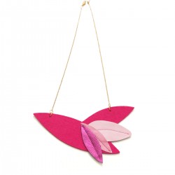 Mala ogrlica - Glam - MAGENTA roza